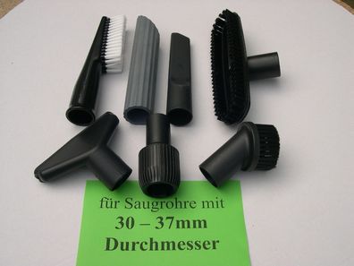 6x Saugdüse + Adapter DN35 für Bosch GAS 12-30 20 25 35 50 55 L M Sauger