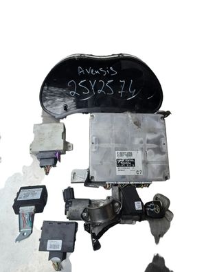 TOYOTA Avensis T25 Motorsteuergerät set 8966105c70 2.20 Diesel