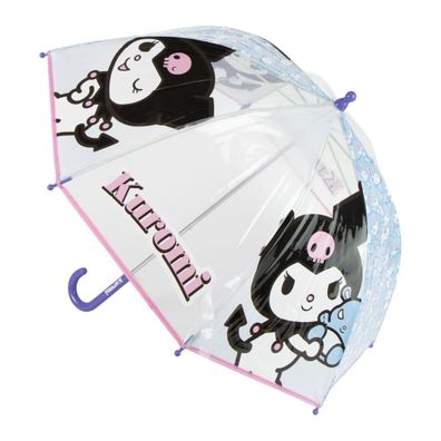 Hello Kitty Kuromi Regenschirm Ø 45 cm manuell mit Applikationen für Kinder