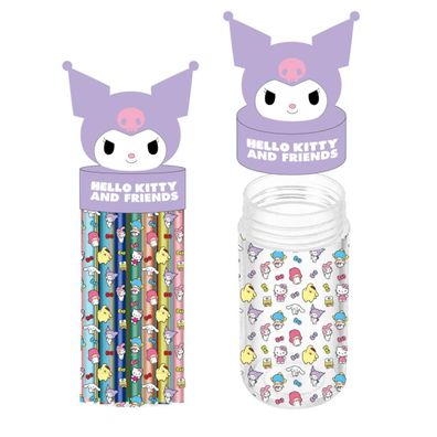 Hello Kitty Kuromi Federtasche mit Zubehör für ältere Kinder