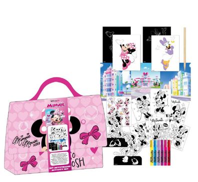 Disney Minnie Mouse Malset Tasche Kinder Geschenkartikel Bastelset