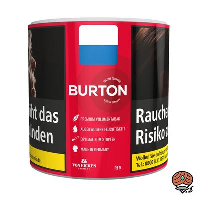 Burton Red / Rot Volumentabak 39g Dose