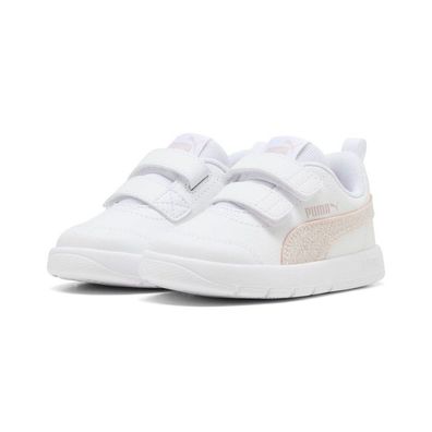 Puma Kinder Sneakers mid Courtflex V3 Glitz V Inf 408382