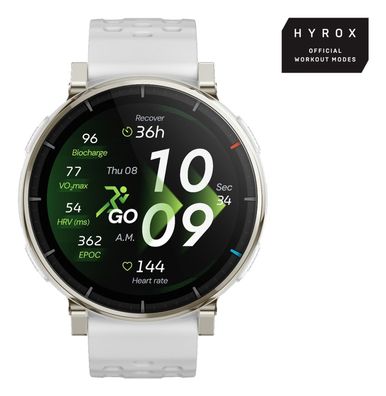 Amazfit Active 3 Premium White Smartwatch HYROX-Modus