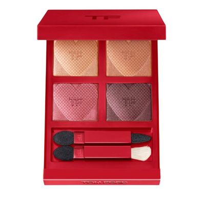 Tom Ford, Color Quad, Lidschattenpalette, 04, Honeymoon, 4 Farbtöne, 6 g
