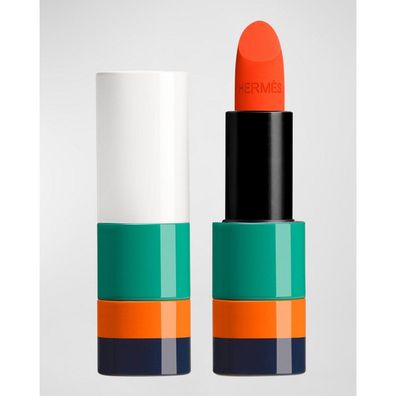 Hermè , Paris, matter Creme-Lippenstift, 44, Neonorange, 3,5 g