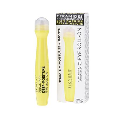 Biovene, Ceramide, feuchtigkeitsspendend & glättend, Augen-Roll-on, 15 ml