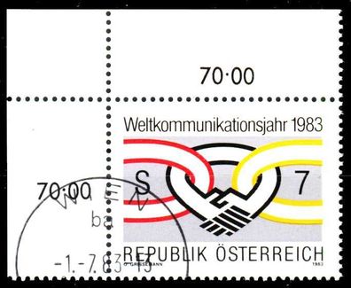 Österreich 1983 Nr 1731 zentrisch gestempelt ECKE-OLI X36BE36