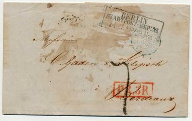 Preussen Vorphila BRIEF R2 BERLIN X4ECFA2
