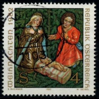 Österreich 1982 Nr 1724 zentrisch gestempelt X7D234E
