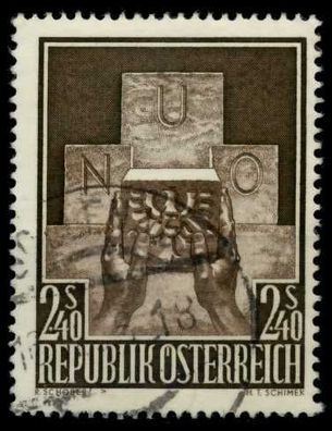 Österreich 1956 Nr 1025 gestempelt X7FE262
