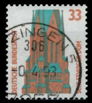 BRD DS Sehensw Nr 1399 zentrisch gestempelt X8678B6