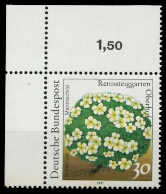 BRD 1991 Nr 1505 postfrisch ECKE-OLI X8F7C7E