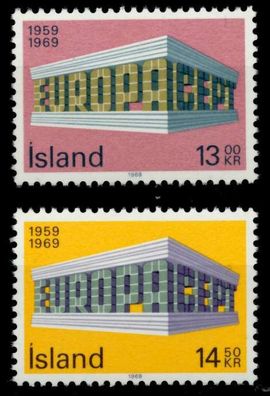 ISLAND 1969 Nr 428-429 postfrisch X91A2E2