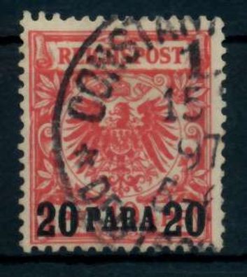 Deutsche Auslandspostämter TÜRKEI Nr 7ca gestempelt gepr X6CDFEA