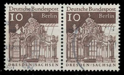BERLIN DS D-BAUW. 2 Nr 272 gestempelt WAAGR PAAR X8F15EA