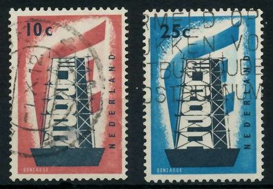 Niederlande 1956 Nr 683-684 gestempelt X973C0E