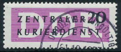 DDR DIENST Verwaltungspost-a ZKD Nr II gestempelt X1D2D2A