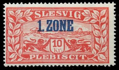 Abstgeb Schleswig Nr 28aI postfrisch ATTEST X56050A