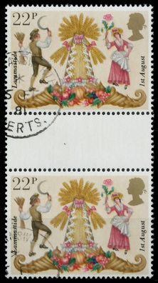 Grossbritannien 1981 Nr 869ZS gestempelt ZW-STEG PAAR X5A9CCE