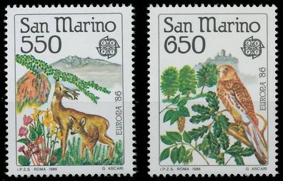 SAN MARINO 1986 Nr 1339-1340 postfrisch X5C624A