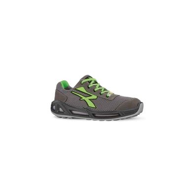 Upower Summer Carpet S ESD S1PS FO SR Sicherheitsschuhe Grau Grén EU 43