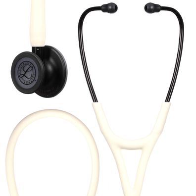 3M Littmann Cardiology IV Stethoskop 6186C Bruststéck schwarz Schlauch alabaster