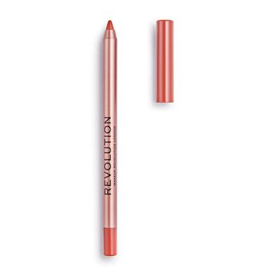 Makeup Revolution, Satin Kiss, Lipliner, Tiefes Nude, 1 g