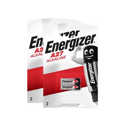 2x 2er Blister Energizer A27 V27A L828 MN27 GP27A 22mAh Batterie 12V