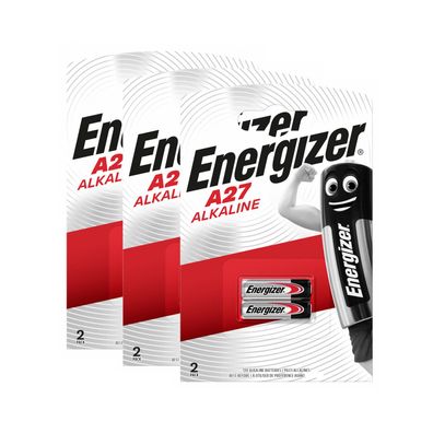 3x 2er Blister Energizer A27 V27A L828 MN27 GP27A 22mAh Batterie 12V