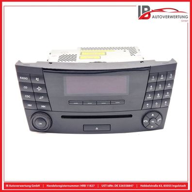 CD-Radio Autoradio A2118209789 MF2310 Mercedes E-KLASSE S211 E220 CDI Mercedes