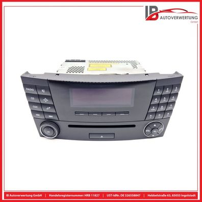 CD-Radio Autoradio A2118209889 MF2311 Mercedes E-KLASSE S211 E270 CDI Mercedes