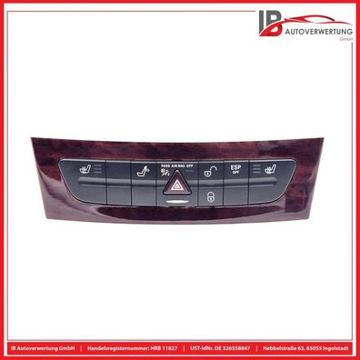 Schalterleiste Warnblinker 2118218558 Mercedes E-KLASSE W211 E200 CDI