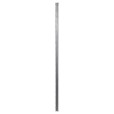 vidaXL Zaunpfosten 10 pcs Silber 200 cm Stahl