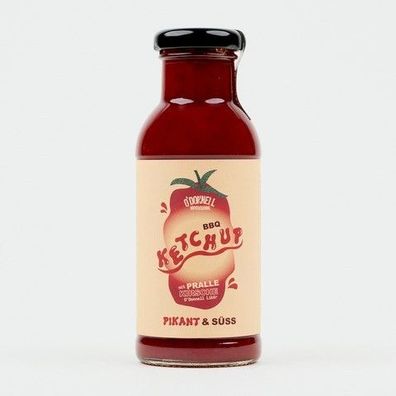 O´Donnell Moonshine BBQ Pralle Kirsche Ketchup Grillsoße 260ml Neuware