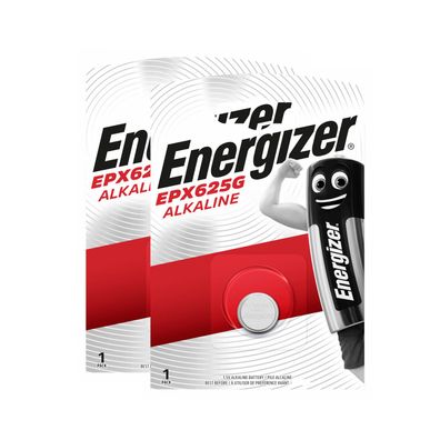 2x Energizer EPX625G V625 PX625A Knopfzelle 175mAh ø15,4x6,15mm LR9 Alkaline