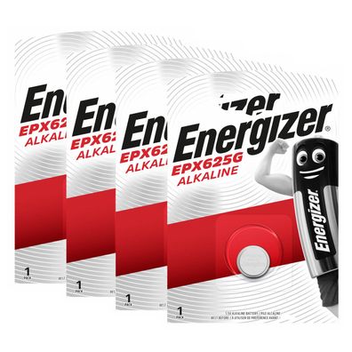 4x Energizer EPX625G V625 PX625A Knopfzelle 175mAh ø15,4x6,15mm LR9 Alkaline