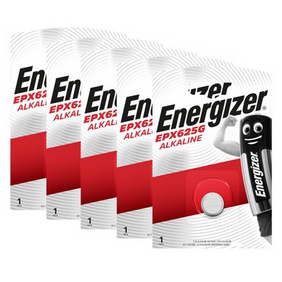 5x Energizer EPX625G V625 PX625A Knopfzelle 175mAh ø15,4x6,15mm LR9 Alkaline