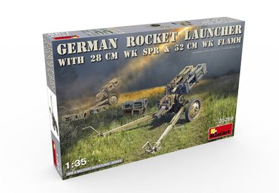MiniArt German Rocket Launcher w/28cmWK Bausatz 65269 in 1:35 Bausatz 6460352690