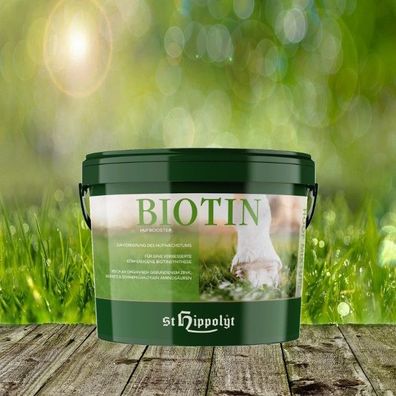 St. Hippolyt Biotin Hoof Mixture 2, kg - Nährstoffe zur Verbesserung der Hufsituation