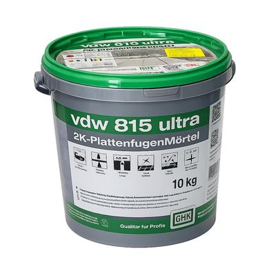 vdw 815 ultra basalt 10kg PlattenfugenMörtel