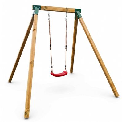 Einzelschaukel L 223, B 264, H 226 cm Holzschaukel Kinderschaukel #4006