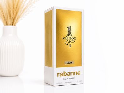 Paco Rabanne 1 Million Lucky 100ml EDT Herren Parfum Eau de Toilette Neu & OVP