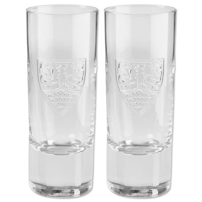 VfB Stuttgart Schnapsglas Relief 2er Set 7 cl Glas