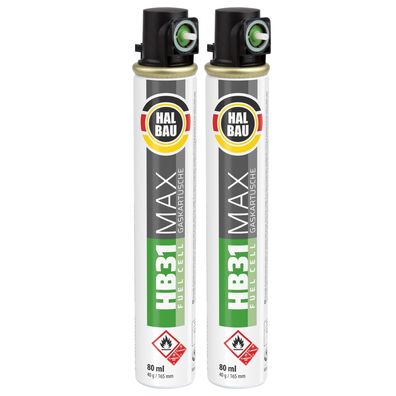 Gaskarusche 165mm 80ml 2 Stk. Fuel Cell Ersatzgas für Nagler HB31
