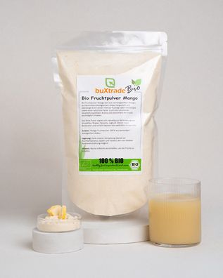 Bio Fruchtpulver Mango 100g