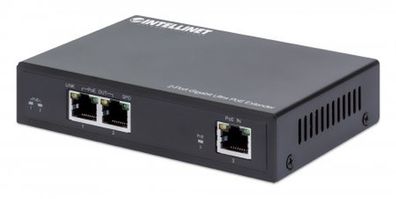 Intellinet 2-Port Gigabit Ultra PoE-Extender, Verlängert PoE-Reichweite um 100 m, PoE