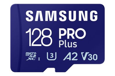 Samsung PRO Plus microSD memory card (2023) (incl. SD adapter) - 128 GB