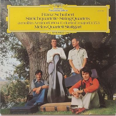 Deutsche Grammophon 2530 962 - Franz Schubert, Melos Quartett - Streichquartette