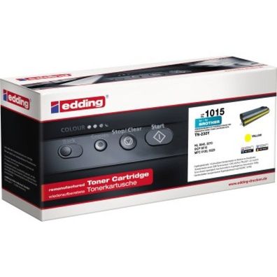 edding Toner 18-1015 wie Brother TN 230 EDD-1015 ca. 1.400 Seiten gelb